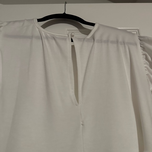 White Ruffle Sundress - Picture 2 of 3